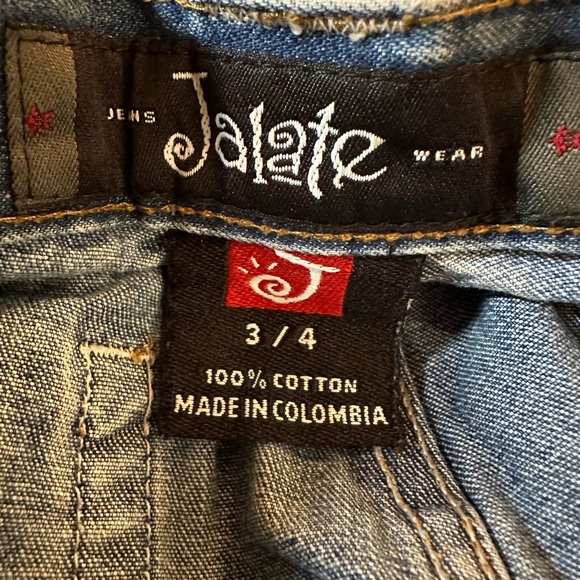 Jolate Junior Women's Denim Bootcut Jeans, Size 3-4, 100% Cotton - Picture 9 of 10